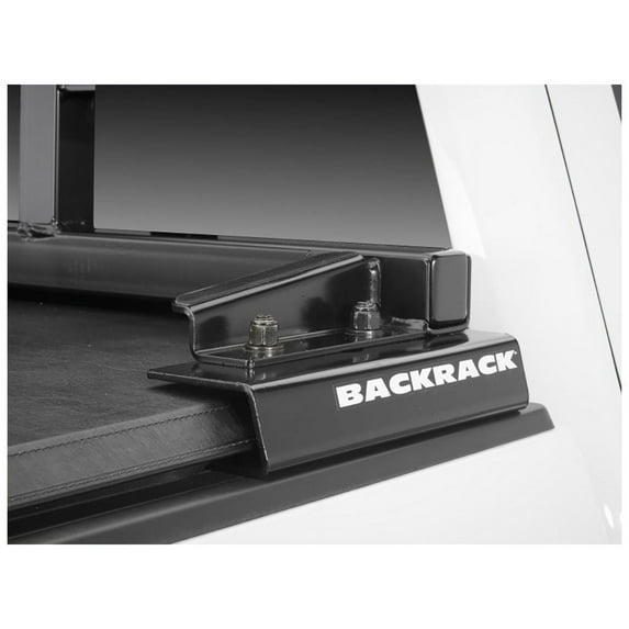 BACKRACK by RealTruck | Hardware Kit for use w/ Wide-Top Tonneau, Black, No Drill | 50327 | Compatible with 2016-2023 Toyota Tacoma; 2005-2015 Toyota Tacoma w/ Utility Track System