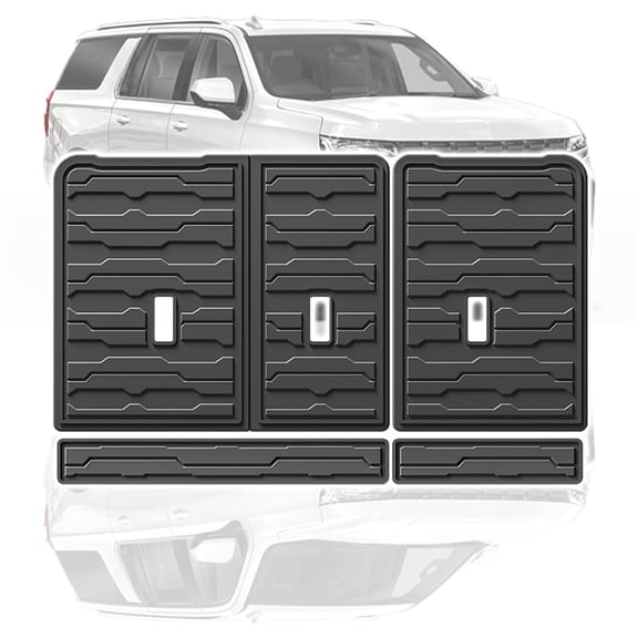 Backrest Mat for 2021-2024 & Only 7 Seats (Not for 8/9 Seats) for Chevy Suburban/GMC Yukon XL(Only Yukon XL, Not Fit Yukon)/Cadillac Escalade ESV(Only Escalade ESV, Not Fit Escalade)