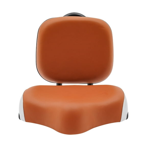 Backrest Saddle Bike Seat Bicycle Tricycle Saddle Seat with Back Support Brown