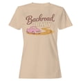 thumbnail image 1 of Backroad Baby Pink Vintage Women's T-shirt - Natural, 1 of 3