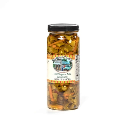 Backroad Country Hot Pepper Mix Condiment Zesty Spicy Flavor 2 Jars