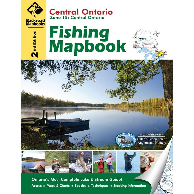 Backroad Mapbooks: Central Ontario: Zone 15 Fishing Mapbook (Other)