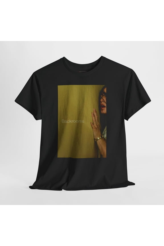 Backrooms 2026 Retro Movie Poster Horror Unisex Graphic T-Shirt