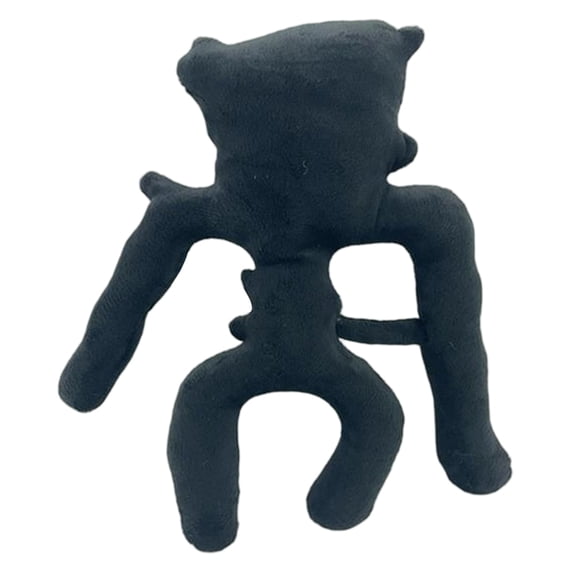 Backrooms Plush Doll, Short Plush & PP Cotton Stuffed Figure, Poseable Horror Toy for Bedroom Decor, Birthday Halloween Xmas Gift for Kids & Game Fans