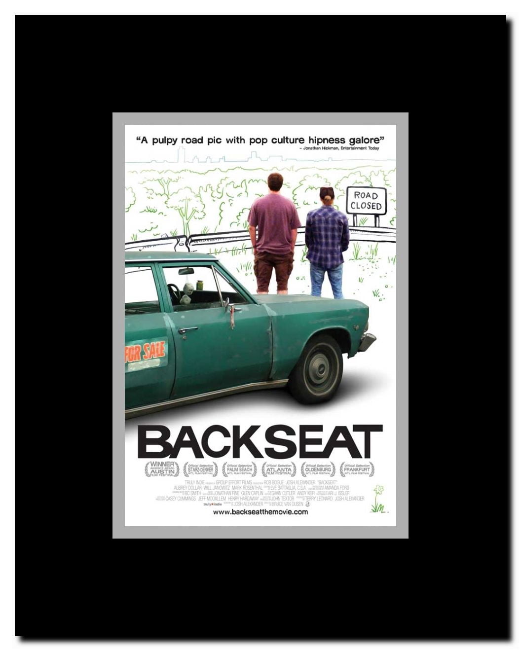 Backseat Framed Movie Poster