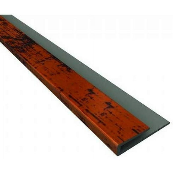 ACP Backsplash Edge J Trim Kitchen Backsplash Trim - Finished Copper - 18"