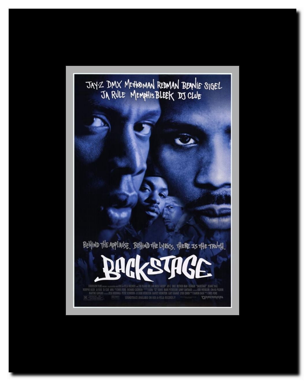 Backstage Framed Movie Poster
