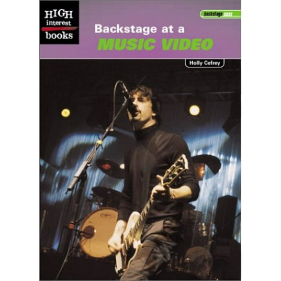 Pre-Owned High Interest Books: Backstage Pass: Backstage at a Music Video (Paperback) 9780516243863