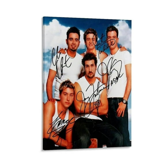 Backstreet Boys (17) Canvas Poster Wall Art Decor Print Picture Paintings for Living Room Bedroom Decoration