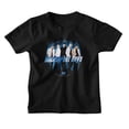 thumbnail image 1 of Backstreet Boys Blue Circle Black Youth T-Shirt, 1 of 2