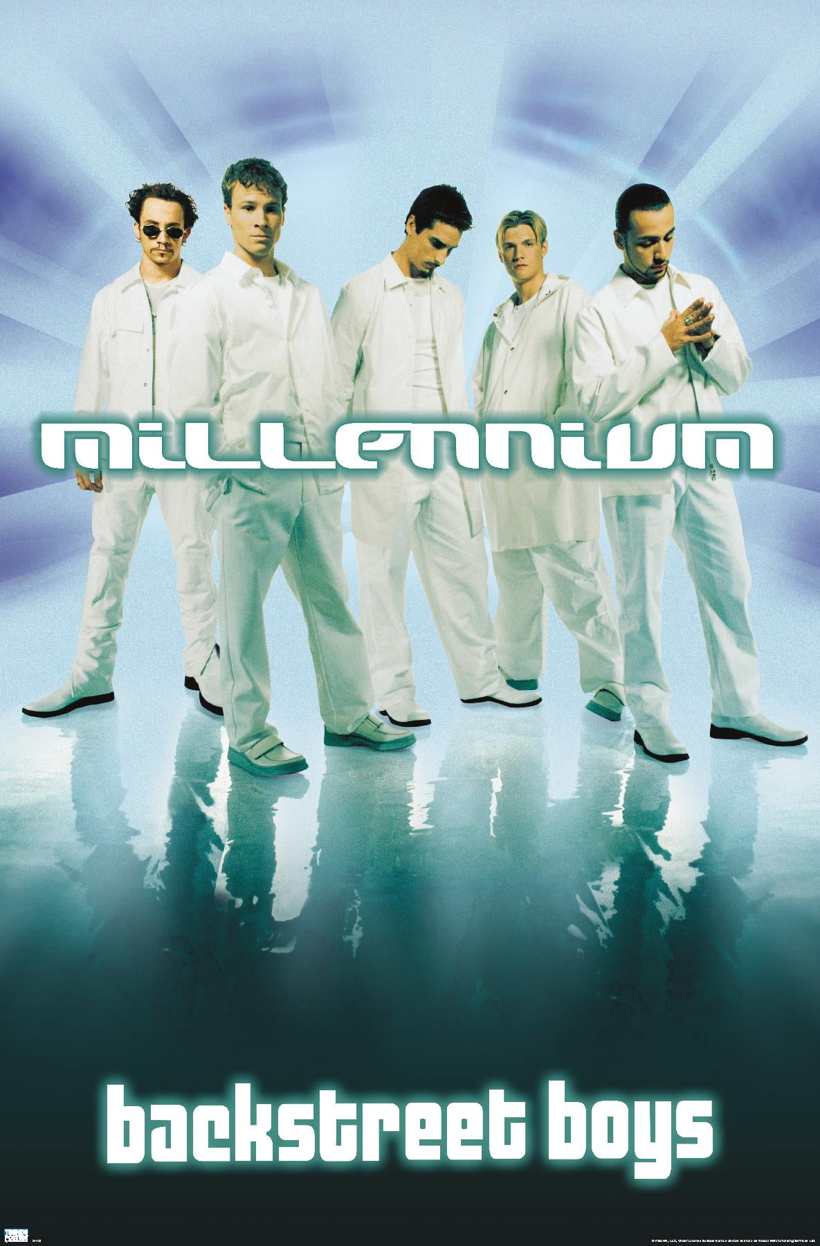 Backstreet Boys - Millennium Wall Poster, 14.725\, image size:1185x1800