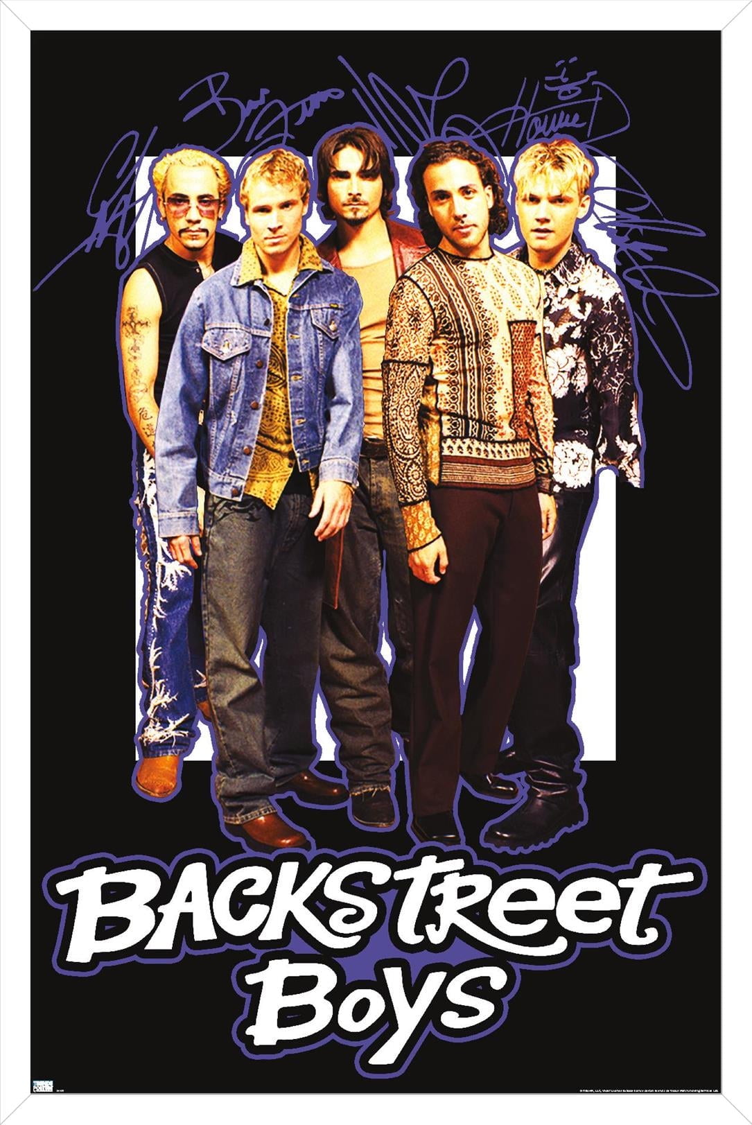 Backstreet Boys - Signatures Wall Poster, 22.375