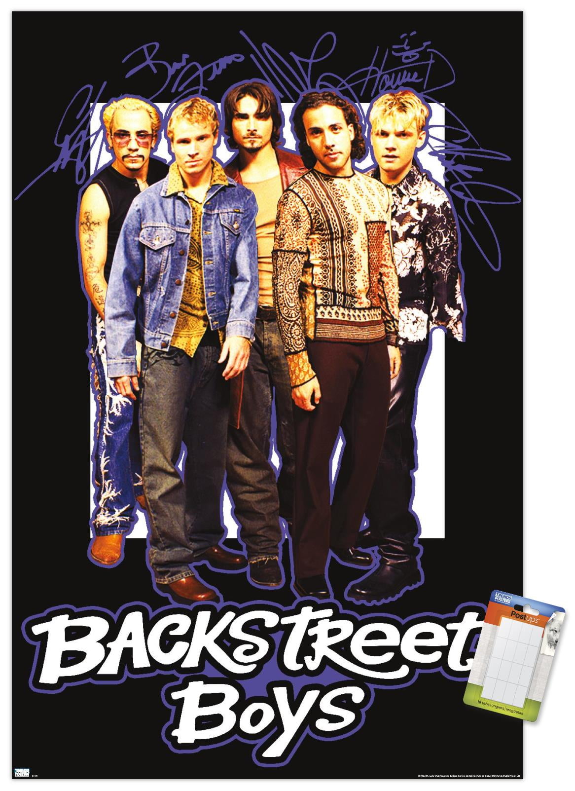 Backstreet Boys - Signatures Wall Poster, 22.375