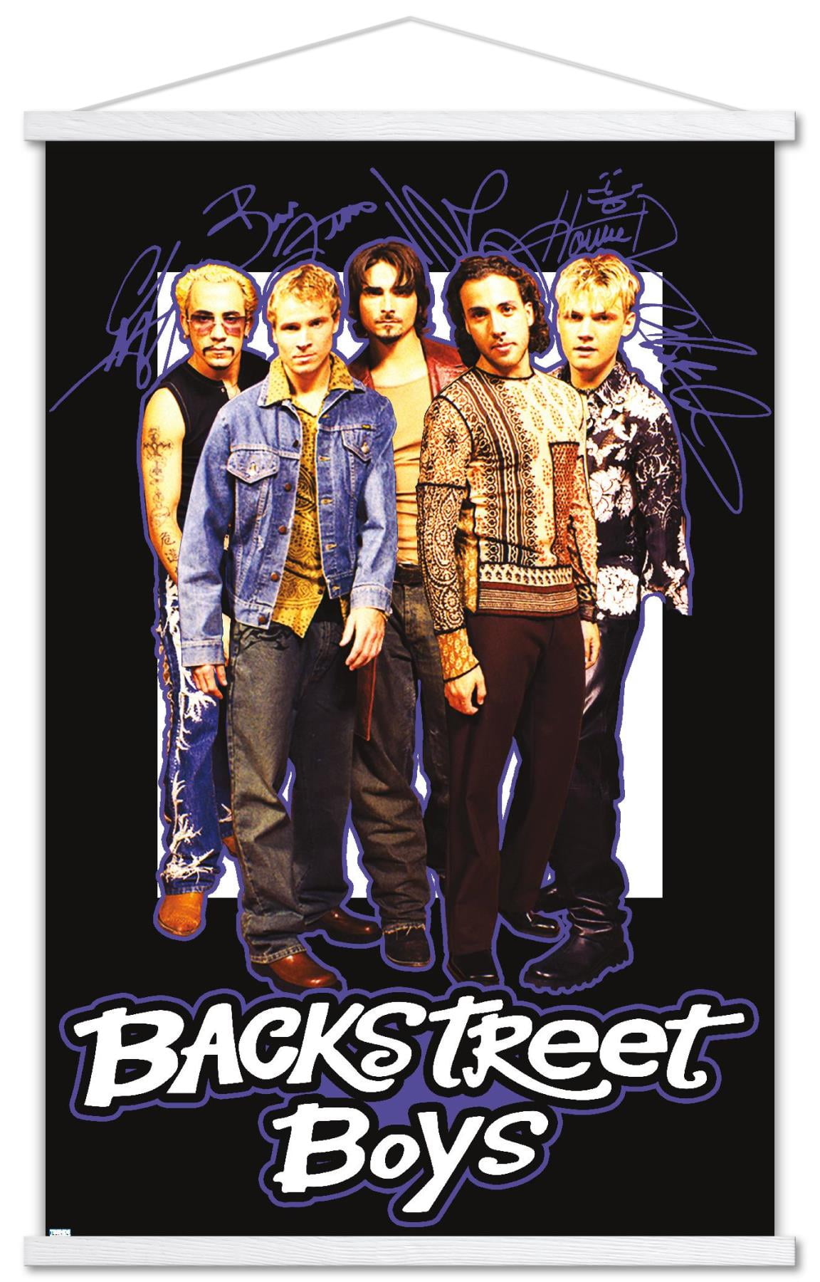 Backstreet Boys 直筆サイン入りポートレート Backstreet Boys - Signatures Wall Poster, 22.375