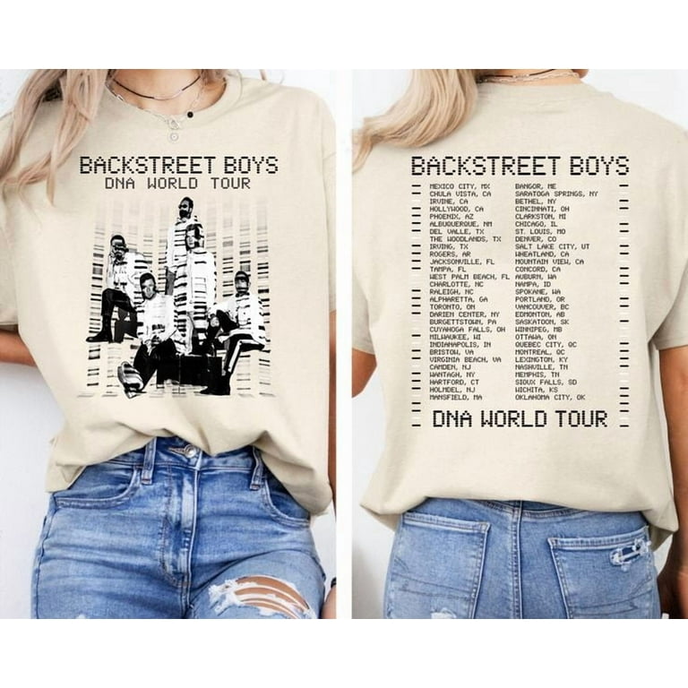 Backstreet Boys Store DNA Tour 2025 Cityback T-Shirt