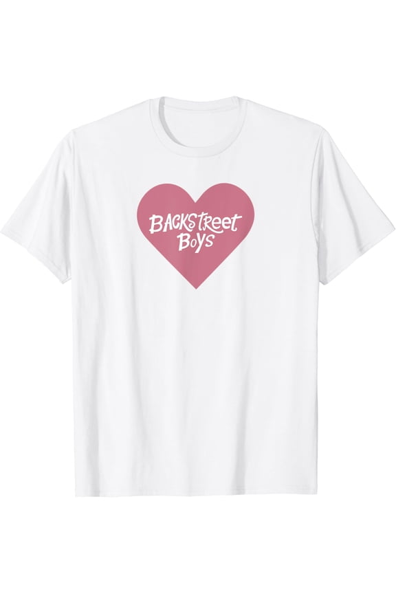 Backstreet Pink Heart Logo Love Day T-Shirt