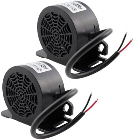 Backup Alarm 110dB 12V-80V DC Waterproof Industrial Heavy-Duty Backup ...
