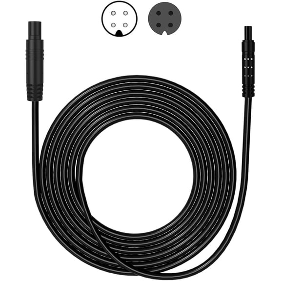 Backup Camera Extension Cable,4 Pin 15.5 Ft Dash Cam Cord Car Dash Camera Rear View Camera Cord Wires