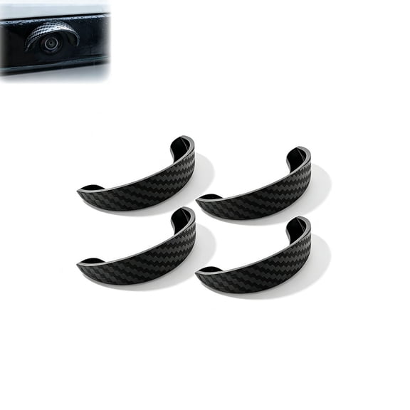 Backup Camera Rain Shield, AntiGlare Soft Rain Cover Guard, Car Reverse Camera Weather Shield Accessories(8 Pcs)