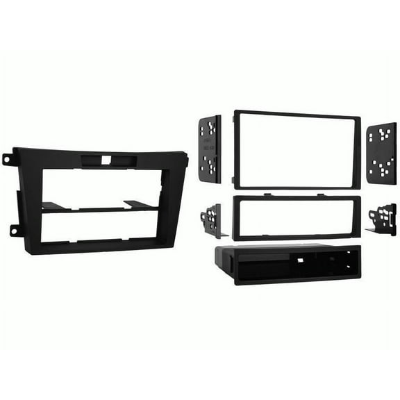 Backup Camera Rearview License Plate Frame for SONY XAV-AX5500 XAVAX5500 Black