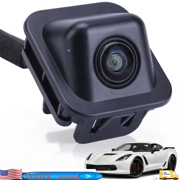 Backup Camera Reversing Rearview Parking Assist Camera Fit for Chevrolet Corvette Stingray Z06 2014-2016 Replacement 23199271