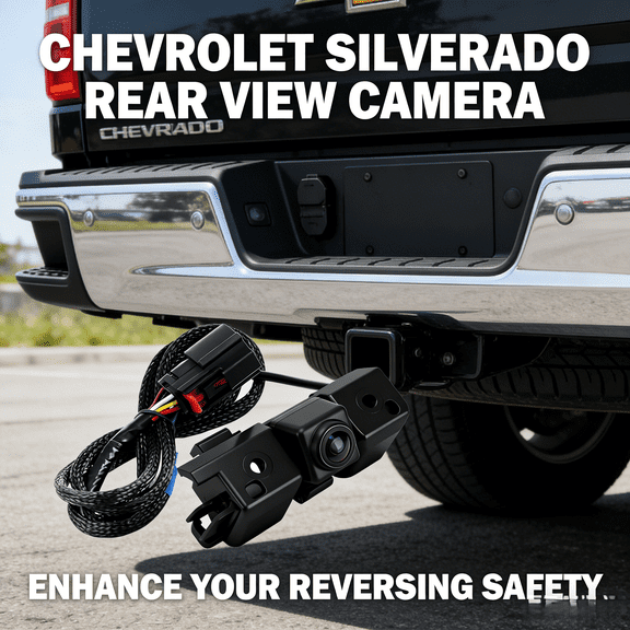 Backup Camera for Chevy Silverado/GMC Sierra 1500/2500/3500 2016-2019 Replaces 84062896/23363727