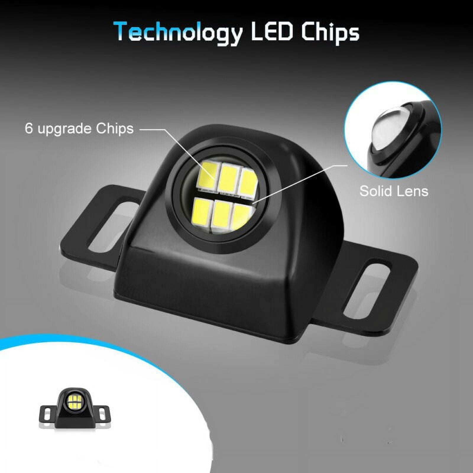Backup Car Reversing Light Light Parking Super Bright Trailers Trucks Universal 3020 5W 6500K White Accessories by Coconut Ok