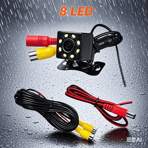 Backup Hot Sale Wide Angle Car Rear View Camera 4/8/12 LED Night Vision Reversing Auto Parking Monitor CCD Waterproof HD Video