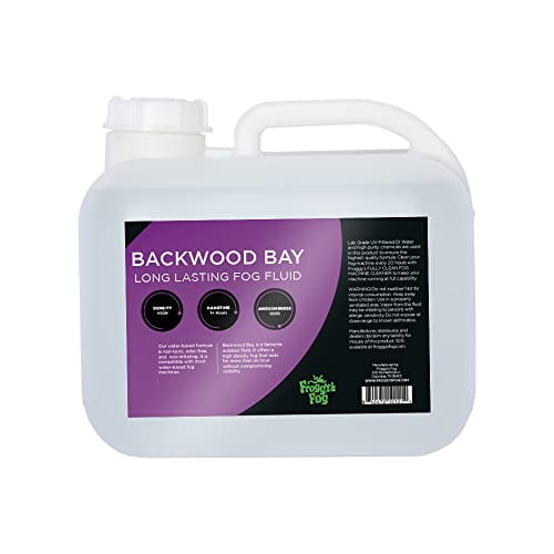 Froggy's Fog - Backwood Bay - Extremely Long Lasting Fog Juice Machine Fluid