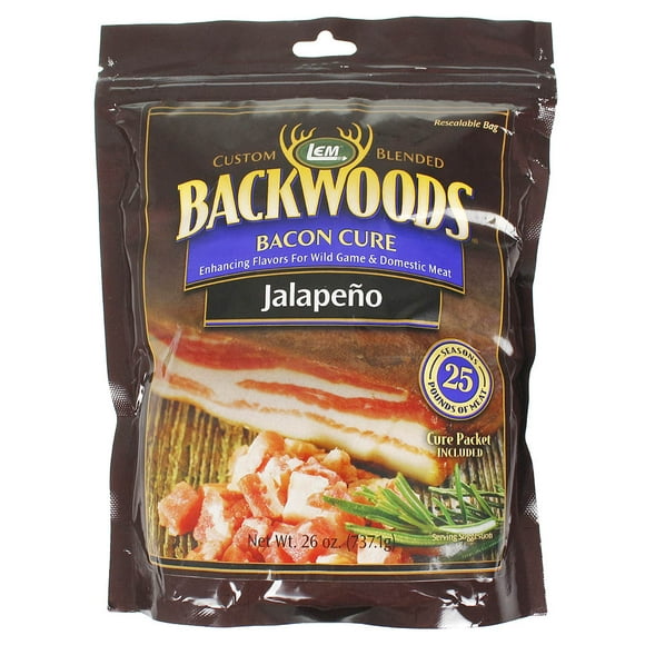 Backwoods 26 Oz Jalapeno Bacon Cure and Seasoning Makes 25 Pounds of Meat 9136