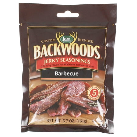 Backwoods Barbecue Jerky Seasoning Cure Packet Makes 5 Lbs of Meat 5.7 Oz 9021