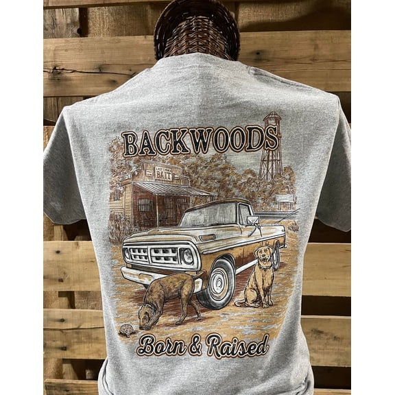 Backwoods Born Raised Bait Shop Unisex T-Shirt
