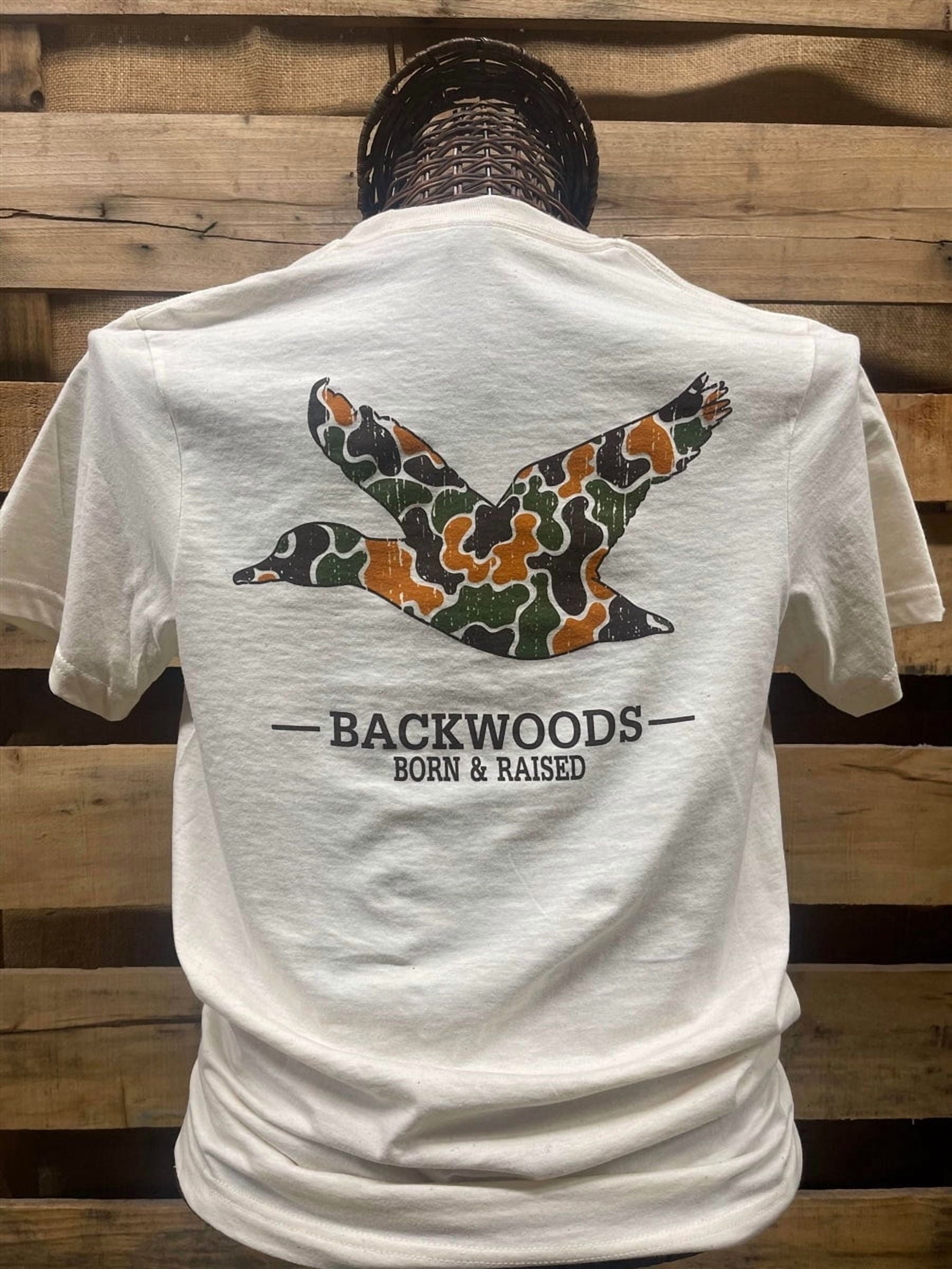 Backwoods Born Raised Camo Duck Unisex T-Shirt - Walmart.com