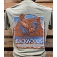 thumbnail image 1 of Backwoods Born & Raised Rooster Country Bright Unisex T Shirt, 1 of 2