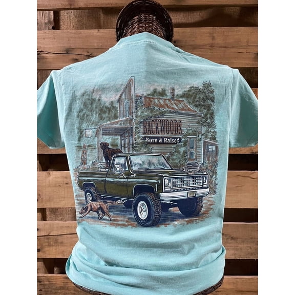 Backwoods Born & Raised Store Unisex T-Shirt