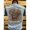 thumbnail image 1 of Backwoods Born & Raised Turkey Country Bright Unisex T Shirt, 1 of 2