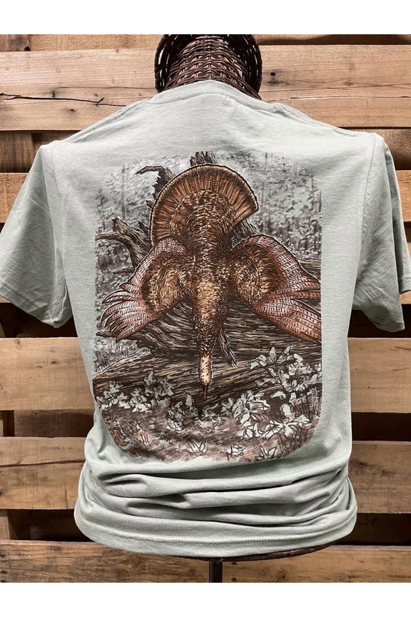 Backwoods Born & Raised Turkey Unisex Soft T-Shirt