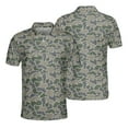 thumbnail image 1 of Backwoods Camo Polo Shirt for Men Short Sleeve Outdoors Fishing Hunting, 1 of 5