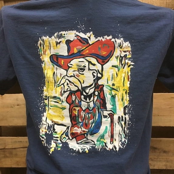 Backwoods Cowboy Watercolor Colonel Bright Unisex T Shirt
