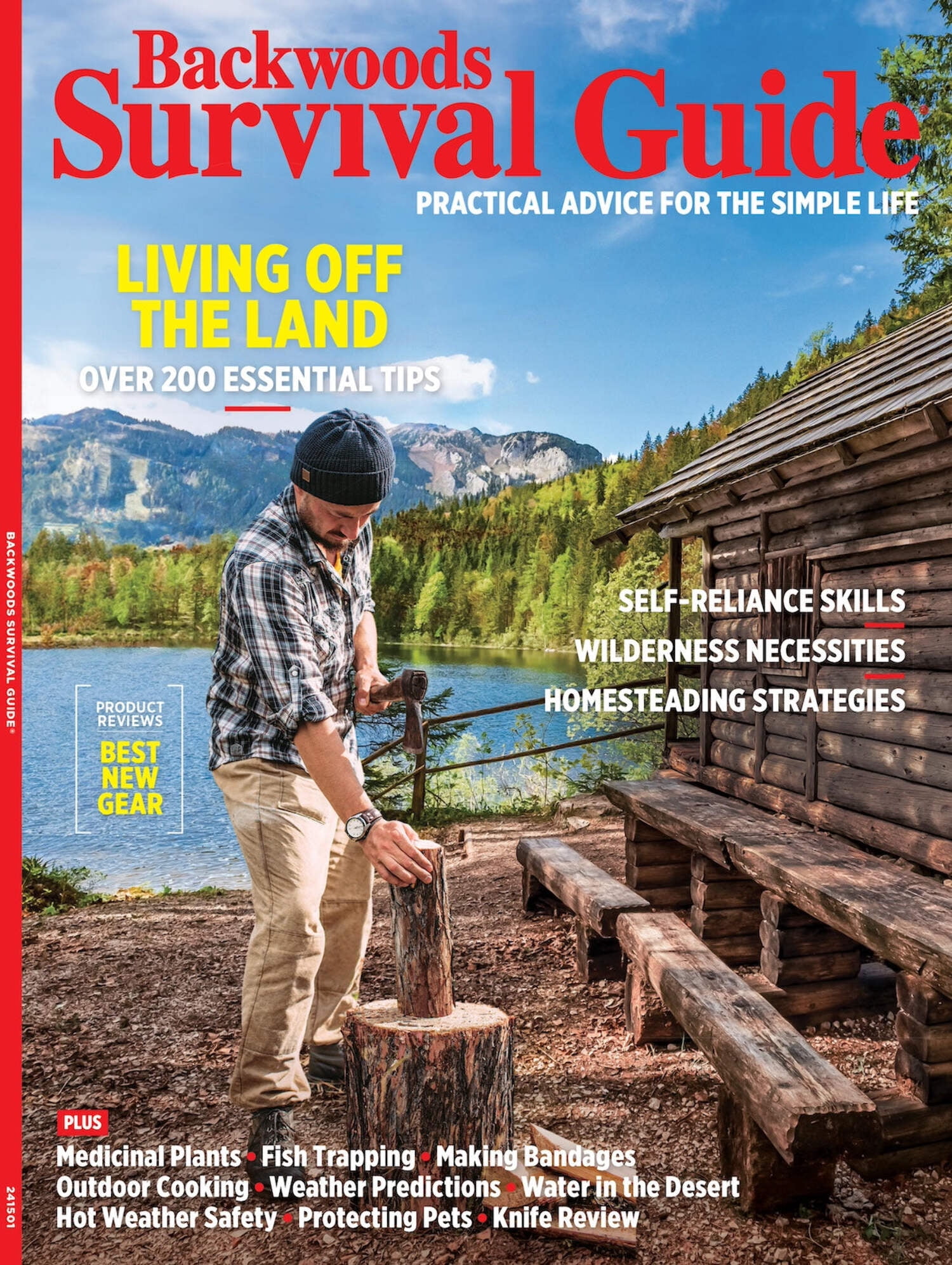 Backwoods Survival Guide - Living Off The Land No. 27: 200+ Essential ...