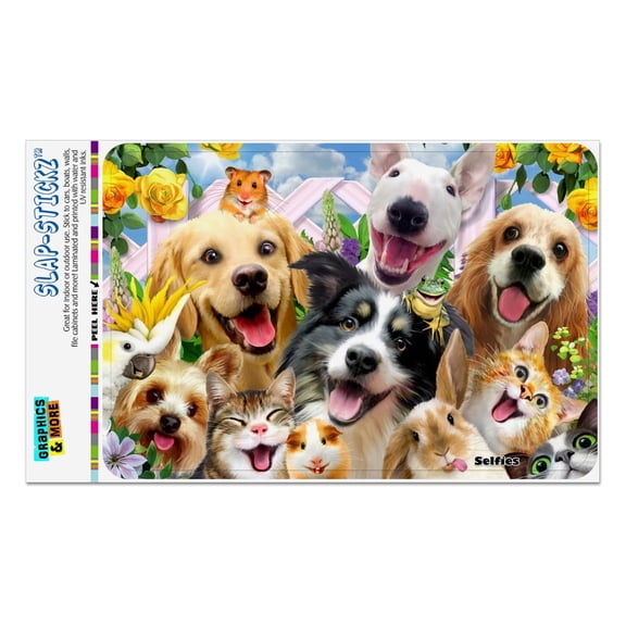 Backyard Animal Pals Selfie Dogs Cats Hamster Frog Home Business Office Sign