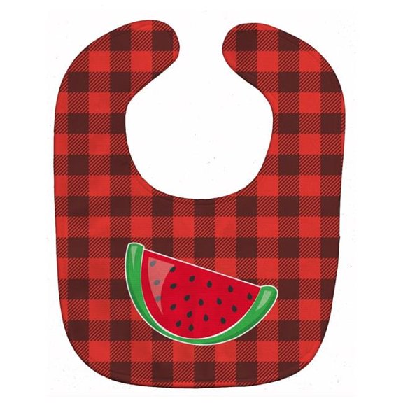 Backyard BBQ Watermelon Baby Bib