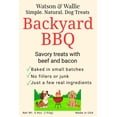 thumbnail image 1 of Watson & Wallie Backyard BBQ Dog Treats – Beef & Bacon Flavor – Crunchy Natural Dog Treats, 1 of 7