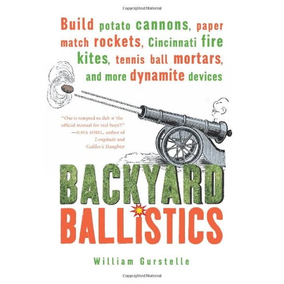 Pre-Owned Backyard Ballistics: Build Potato Cannons, Paper Match Rockets, Cincinnati Fire Kites, Tennis Ball Mortars, and More Dynamite Devices (Paperback) 1556523750 9781556523755