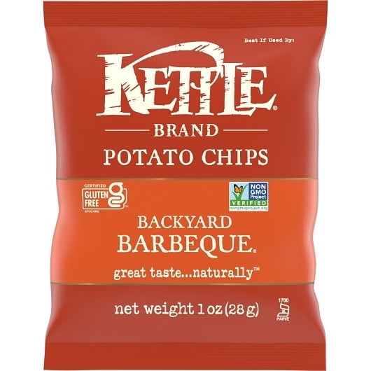 Backyard Barbeque Potato Chips, 1 Ounce -- 72 per case.