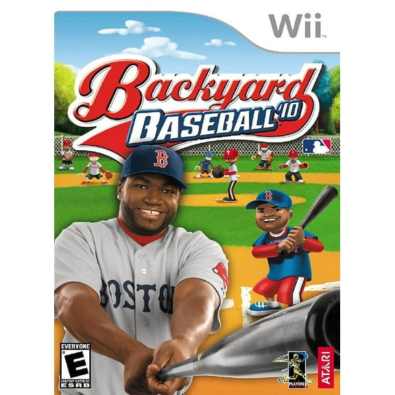 Restored Backyard Baseball '10, Nintendo Wii Sports Game, Parental Controls, Physical 4 Offline Players