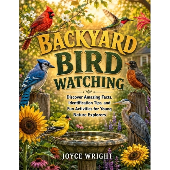 Backyard Bird Watching: Discover Amazing Facts, Identification Tips, and Fun Activities for Young Nature Explorers, (Paperback)