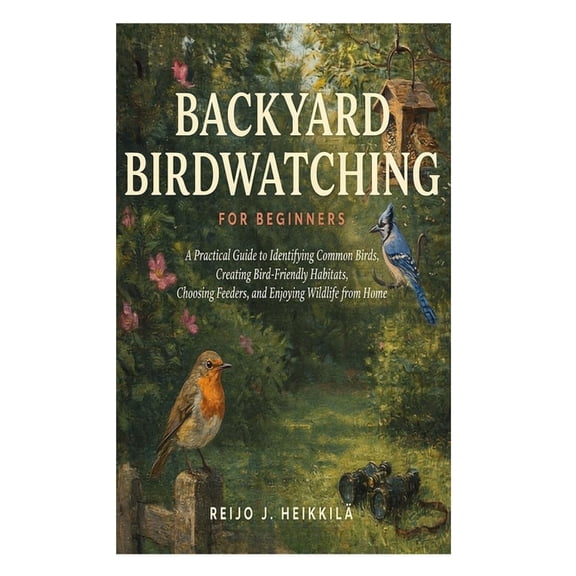 Backyard Birdwatching for Beginners: A Practical Guide to Identifying Common Birds, Creating Bird-Friendly Habitats, Cho, (Paperback)