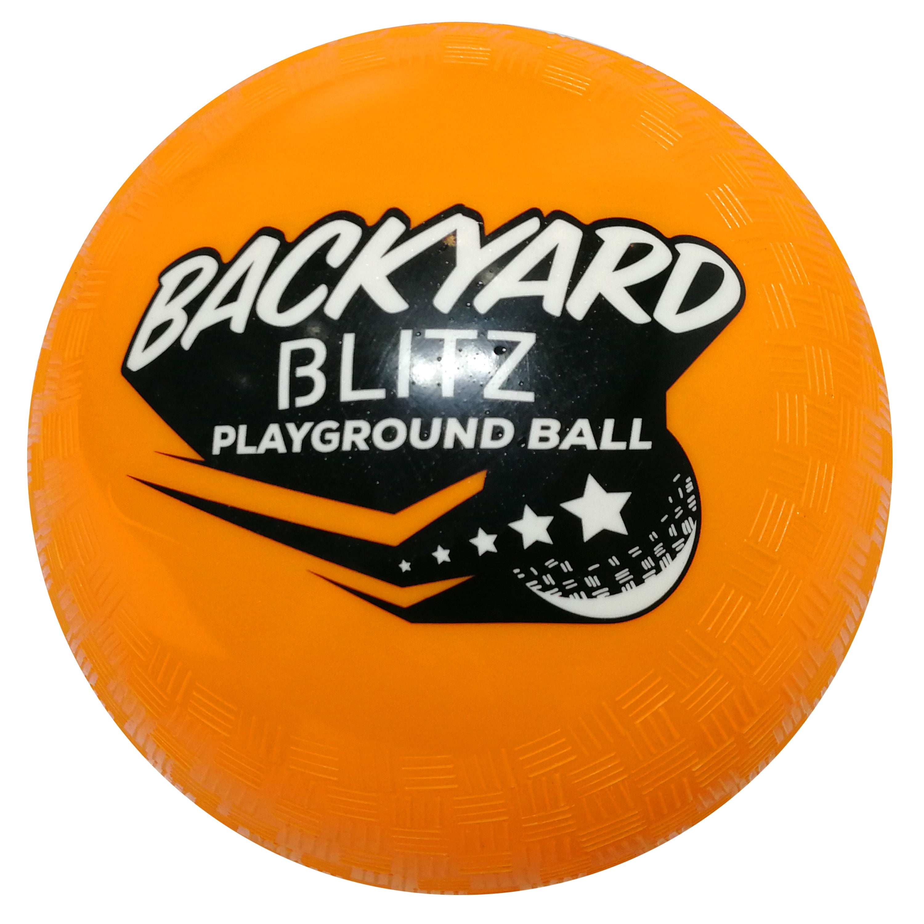Backyard Blitz 6" Rubber Playground Ball, Orange