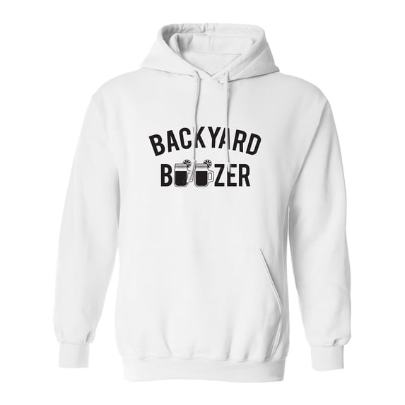 Backyard Boozer Adult Hooded Sweatshirt